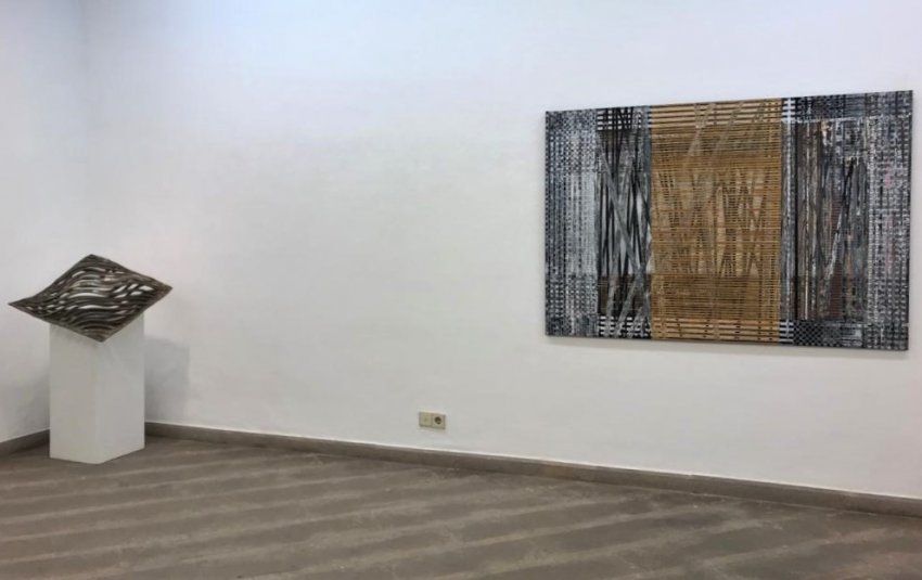 galeria CÀNEM Línia, ferro, tinta